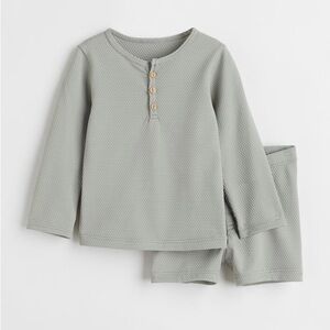 H&M baby toddler long sleeve trunk bottoms swimsuit